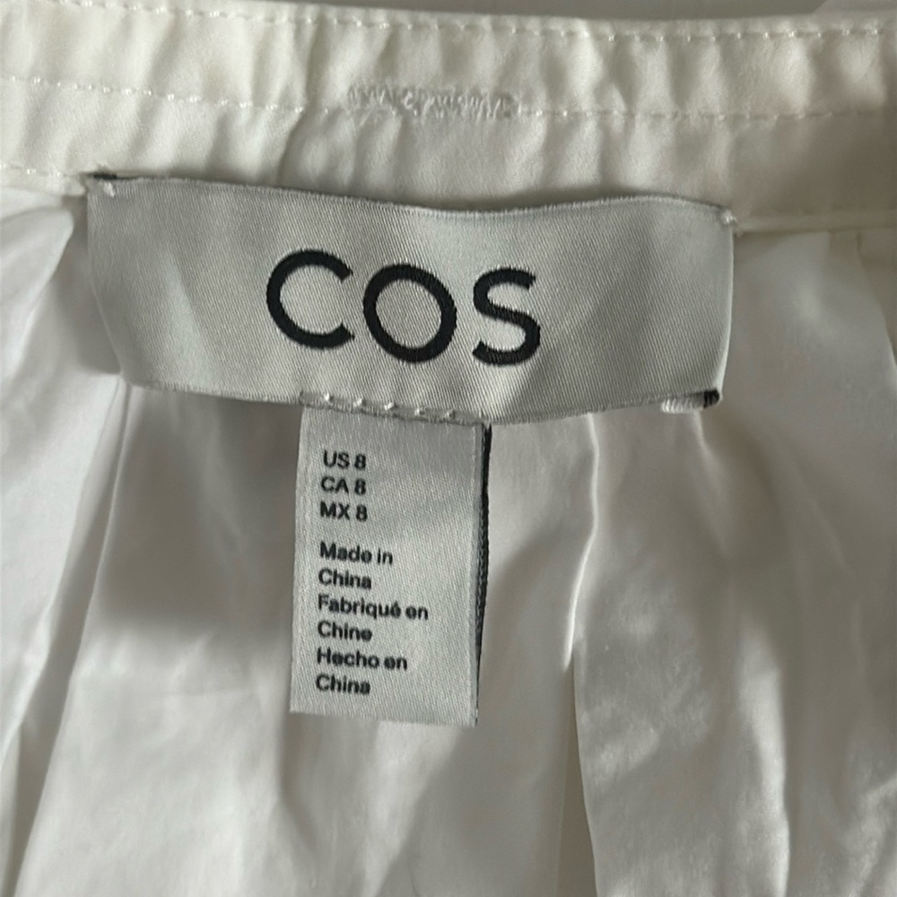 COS Balloon Sleeve Blouse - sz 8 - Picture 7 of 8